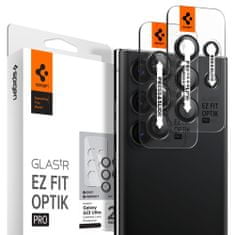 Spigen Ochranné Sklo Zadnej Kamery Optik.Tr ”Ez Fit” Camera Protector 2-Pack Samsung Galaxy S23 Ultra Black