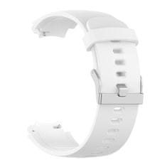 BStrap Silicone remienok na Xiaomi Amazfit Verge, white