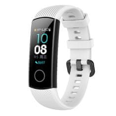 BStrap Silicone Line remienok na Honor Band 4, white