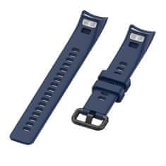 BStrap Silicone Line remienok na Honor Band 4, dark blue