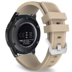 BStrap Silicone Sport remienok na Samsung Gear S3, khaki