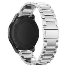 BStrap Stainless Steel remienok na Huawei Watch GT2 Pro, silver