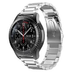 BStrap Stainless Steel remienok na Huawei Watch GT 42mm, silver