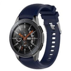 BStrap Silicone Davis remienok na Samsung Gear S3, dark blue