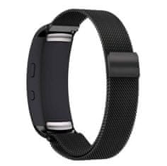 BStrap Milanese remienok na Samsung Gear Fit 2, black