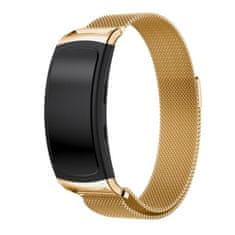 BStrap Milanese remienok na Samsung Gear Fit 2, gold