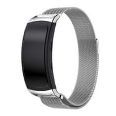 BStrap Milanese remienok na Samsung Gear Fit 2, silver