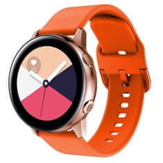 BStrap Silicone remienok na Samsung Galaxy Watch Active 2 40/44mm, orange