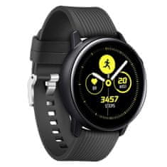 BStrap Silicone Line (Large) remienok na Samsung Galaxy Watch Active 2 40/44mm, black