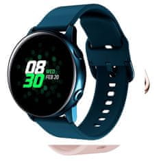 BStrap Silicone V2 remienok na Huawei Watch GT2 42mm, Azure blue