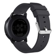 BStrap Silicone Line (Large) remienok na Samsung Galaxy Watch Active 2 40/44mm, black