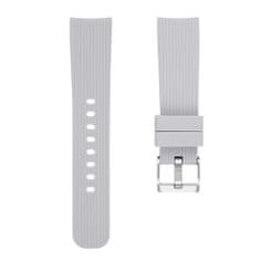 BStrap Silicone Line (Large) remienok na Samsung Galaxy Watch 3 41mm, gray