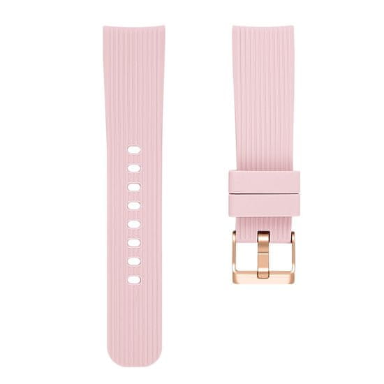 BStrap Silicone Line (Small) remienok na Samsung Galaxy Watch Active 2 40/44mm, pink