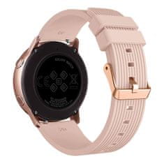 BStrap Silicone Line (Small) remienok na Samsung Galaxy Watch Active 2 40/44mm, apricot