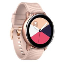 BStrap Silicone Line (Small) remienok na Samsung Galaxy Watch Active 2 40/44mm, apricot