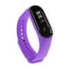 Silicone remienok na Xiaomi Mi Band 3/4, purple