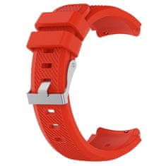 BStrap Silicone Sport remienok na Xiaomi Amazfit Stratos 2/2S/3, red