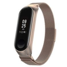 BStrap Milanese (Large) remienok na Xiaomi Mi Band 3/4, Champagne