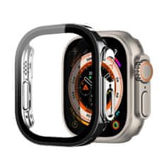 Dux Ducis Hamo puzdro so sklom na Apple Watch Ultra 49mm, čierne