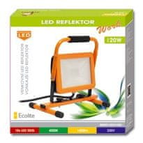 Ecolite Ecolite LED reflektor podst., 50W, 4000K, 4000L, IP65, oranž RMLED-50W / ORA