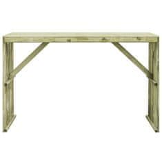 Petromila vidaXL Barový stôl 170x60x110 cm, impregnovaná borovica