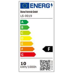 Vidaxl Steinel Vonkajšie senzorové svietidlo L 840 LED IHF strieborné 055530