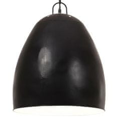 Petromila vidaXL Industriálna závesná lampa 25 W, čierna, okrúhla 42 cm E27