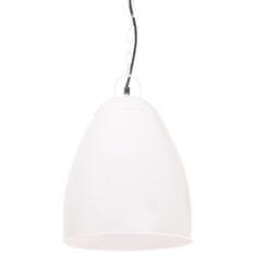 Petromila vidaXL Industriálna závesná lampa 25 W biela 32 cm okrúhla E27