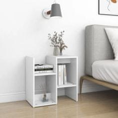 Petromila vidaXL Nočné stolíky 2 ks, biele 50x30x51,5 cm, kompozitné drevo