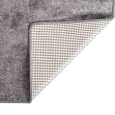Petromila vidaXL Prateľný koberec 190x300 cm sivý protišmykový