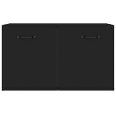 Petromila vidaXL Nástenná skrinka, čierna 60x36,5x35 cm, kompozitné drevo