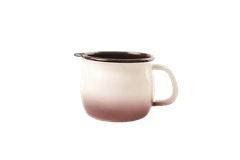 Metalac Hrnek s výlevkou zaobl. Cappuccino 10cm 0,75l