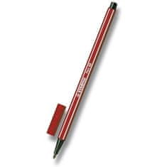 Stabilo Fix Pen 68 tmavo červený