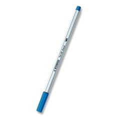 Stabilo Fix Pen 68 Brush tmavo modrá