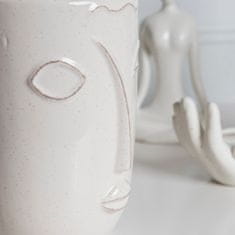 Homla Keramická váza MUKA 11,8x17 cm