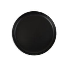Homla FEMELO dezertný tanier čierny 20 cm