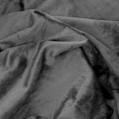 Homla PATTY zamatový záves sivý 140x250 cm