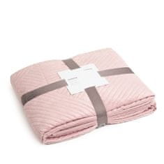 Homla Prehoz na posteľ AURUM ružový 200x220 cm