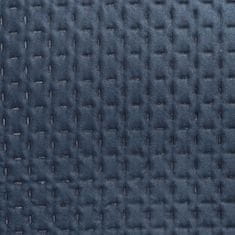 Homla ZEMI NEW navy blue 200x220 cm prehoz na posteľ