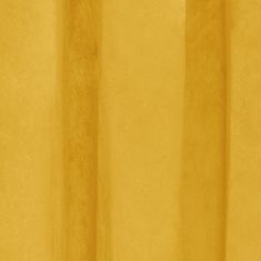 Homla PATTY zamatový horčicový záves 140x250 cm