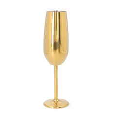 Homla KYLE pohár na šampanské oceľový 250ml