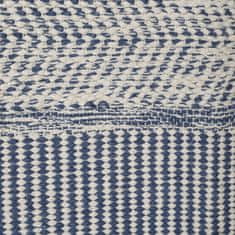 Homla KUITO bavlnený modrý vzorovaný koberec 120x180 cm
