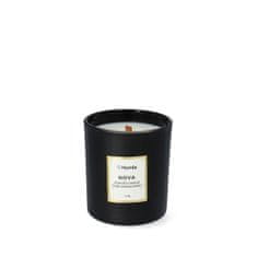 Homla NOVA Ružová sviečka s vôňou santalového dreva 8x10 cm