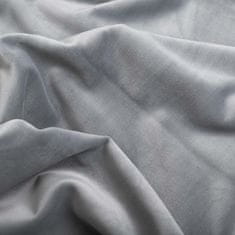 Homla Nová deka CLUMSY z imitácie králičej kožušiny sivá 150x200 cm