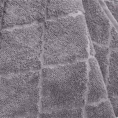Homla SAMINE uterák s marockým ďatelinou sivý 70x130 cm