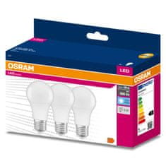 Osram 3x LED žiarovka E27 A60 8,5W = 60W 806lm 4000K Neutrálna biela 200°