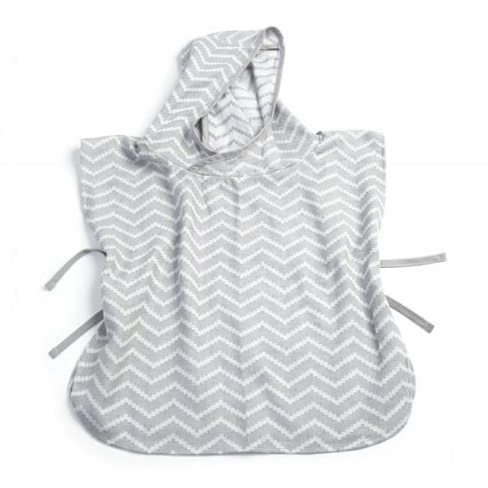 KipKep Mušelínové PONCHO M Silver Grey