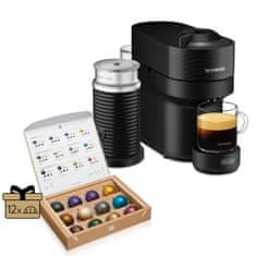 NESPRESSO kávovar na kapsule De'longhi Vertuo Pop čierne EVN90.BAE + Aeroccino