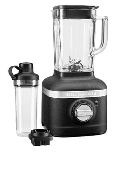 KitchenAid 5KSB4034EBK mixér z čiernej liatiny + 500ml misa + nože