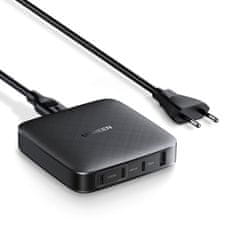 shumee Sieťová nabíjačka 3x USB-C 1x USB 100W PD čierna